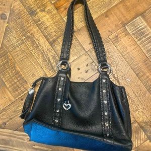 Brighton leather shoulder bag